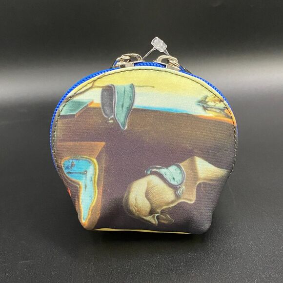 Salvador Dalí Coin Purse Melting Clock Pouch Art Lover Gift - Picture 1 of 9